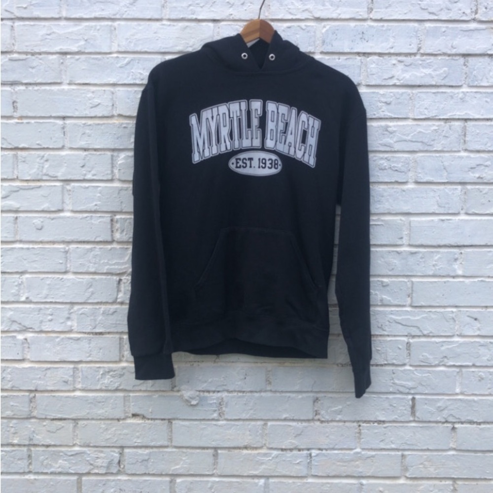 Black Myrtle Beach Hoodie
